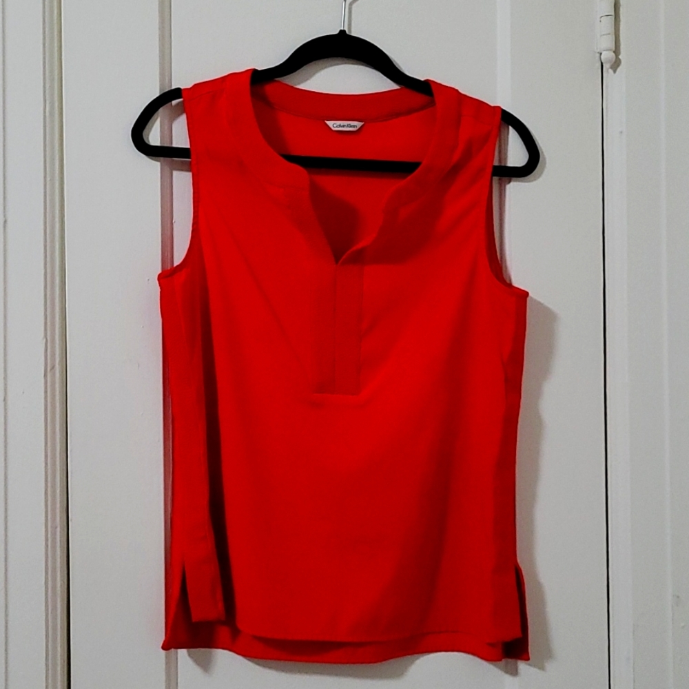 Calvin Klein Sleeveless Blouse